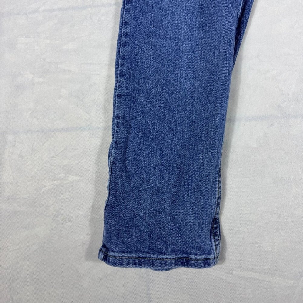 Lee Premium Select Straight Jeans Mens Blue Denim Regular Fit Classic Size 34x30 - Picture 10 of 16